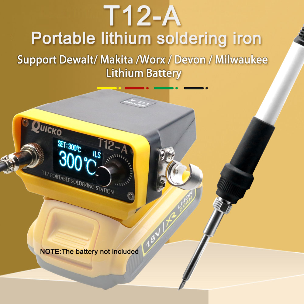 Milwaukee Drill M12 Fuel - محطة لحام لاسلكية ، مكواة لحام