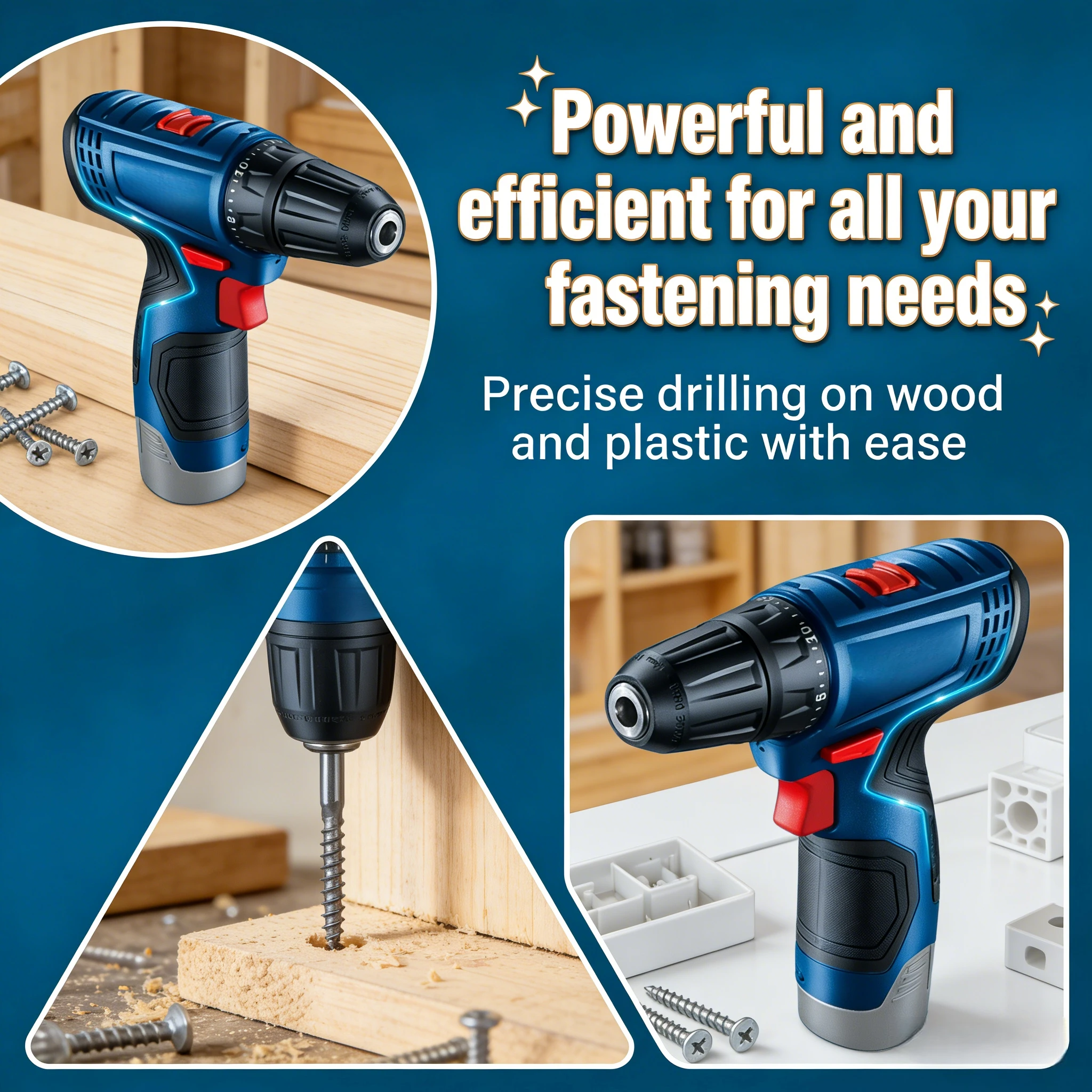 Home Improvements - مثقاب كهربائي بوش GSR 120-LI بقوة