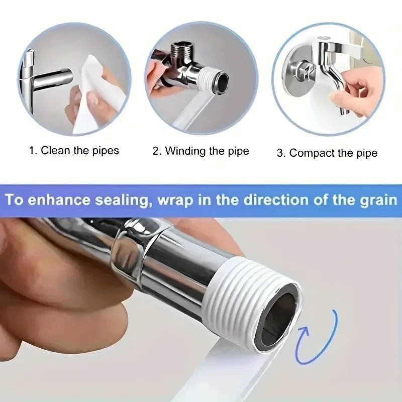 شريط عزل PTFE مقاوم للماء والت - مراجعة Plumbing Tape Ptfe وسعره