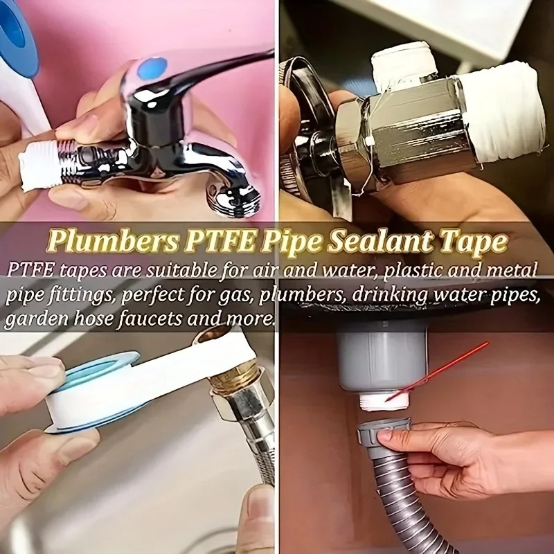 شريط عزل PTFE مقاوم للماء والت - مراجعة Plumbing Tape Ptfe وسعره